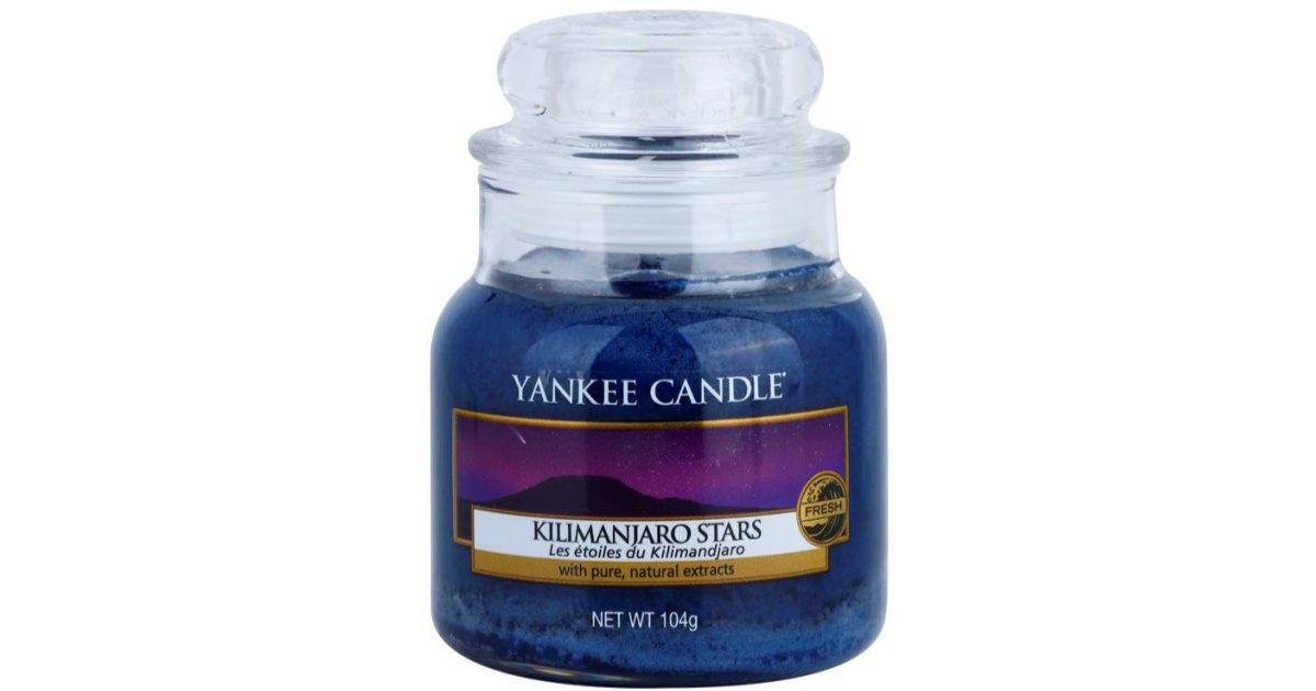 Yankee Candle Kilimanjaro Stars scented candle Classic Mini notino.co.uk