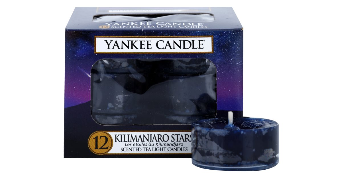 Yankee Candle Kilimanjaro Stars Tealight Candle 12 x 9,8 g notino.co.uk