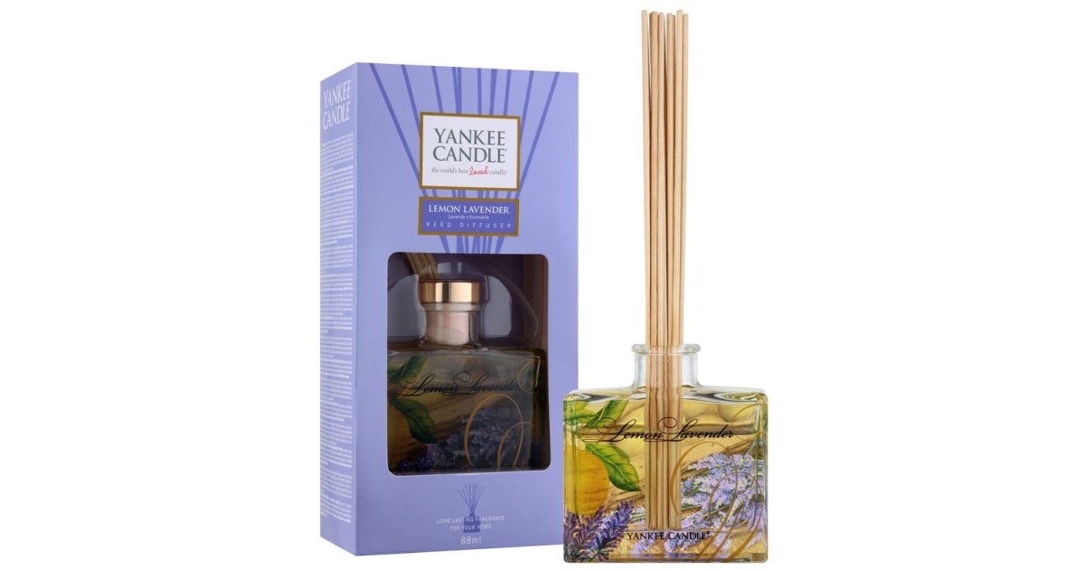 Yankee Candle Lemon Lavender diffusore di aromi con ricarica Signature