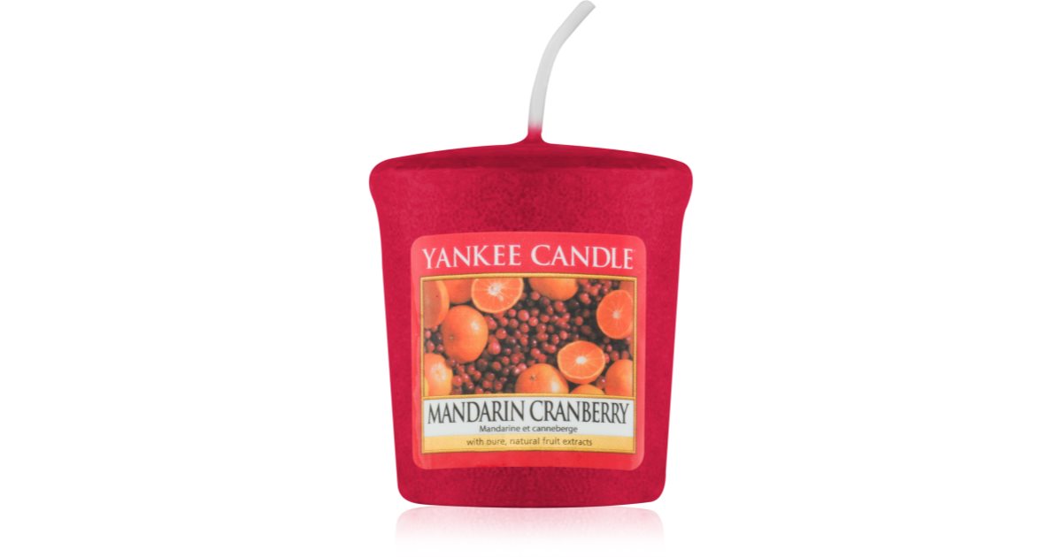 Yankee Candle Mandarin Cranberry Votive Candle 49 g notino.co.uk