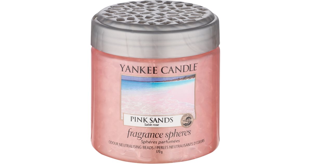 Yankee Candle Pink Sands fragranced pearles notino.co.uk