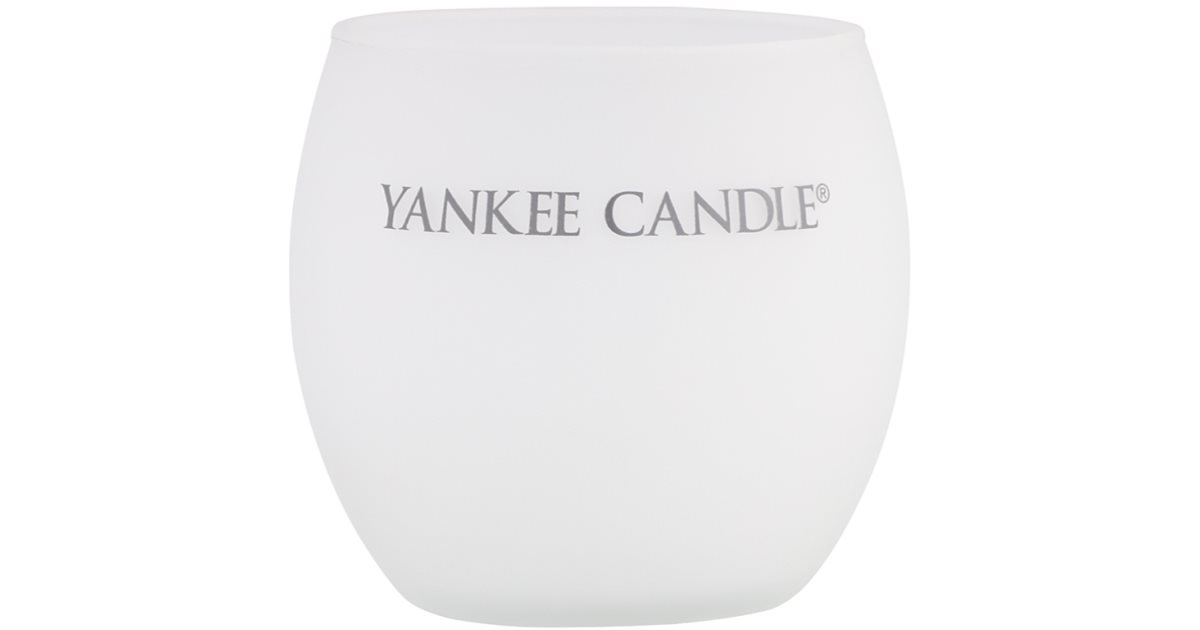 Yankee Candle Roly Poly Glass Votive Candle Holder I. (White) notino.co.uk