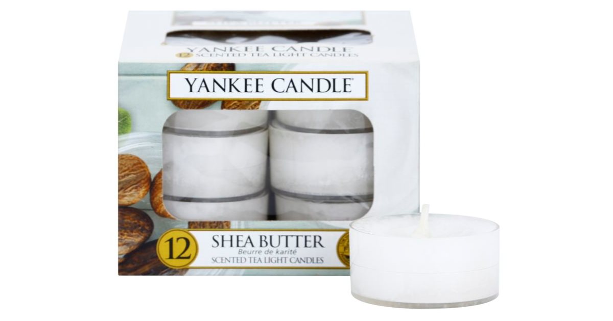 Bougie Yankee Candle Parfum Beurre De Karité - Grand Format 16cm - Neuf