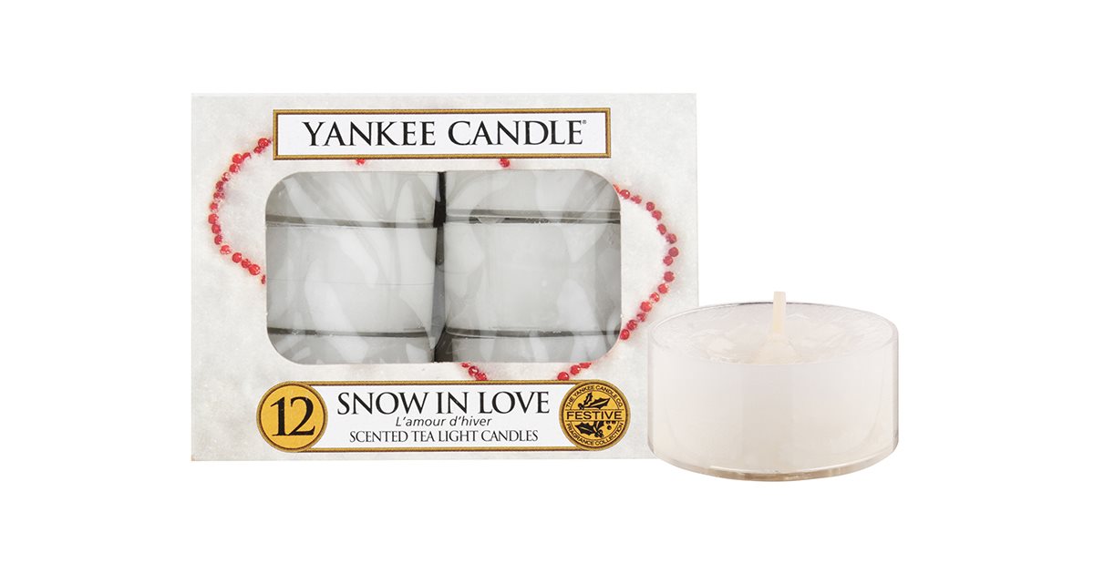 Yankee Candle Snow in Love värmeljus notino.se