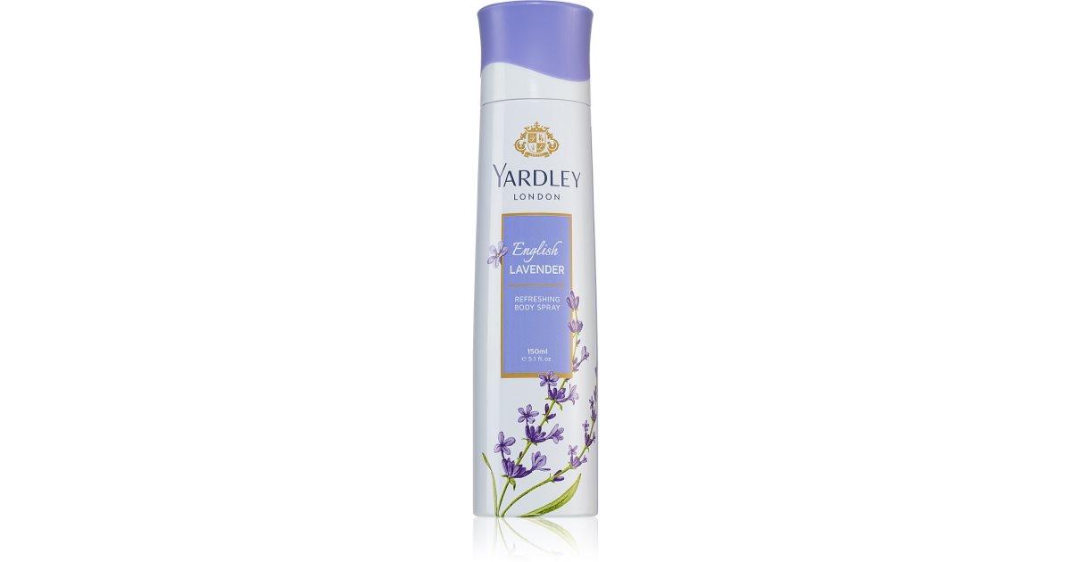Yardley English Lavender deodorante spray con profumazione notino.it