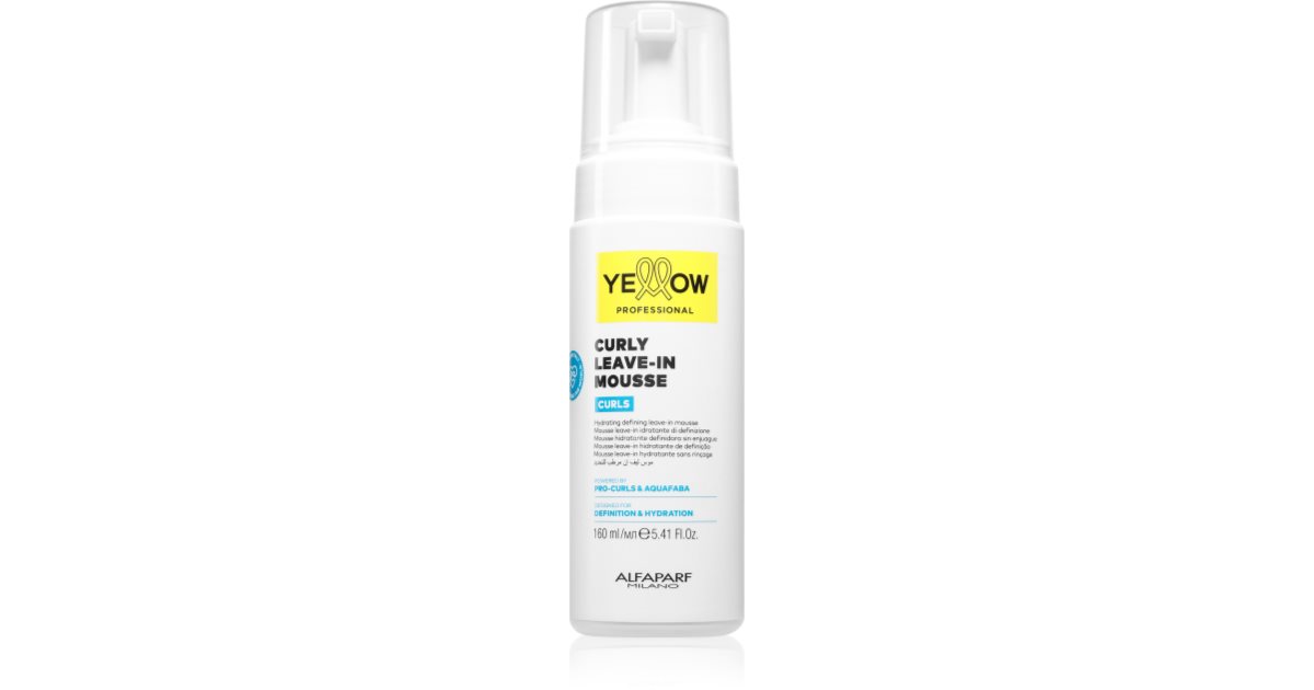 Yellow Professional Curls Curly Leave-in Mousse Leave-In Verzorging ...