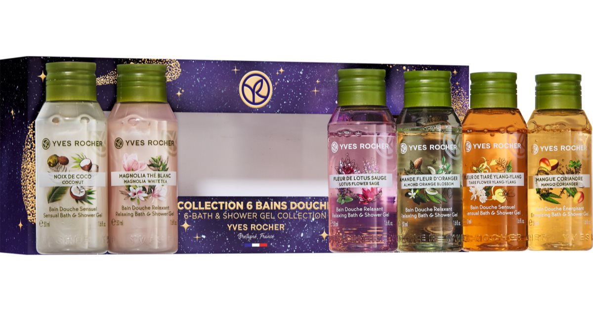 Yves Rocher Collection 6 Bains Douche Gift Set (for the shower) notino.ie