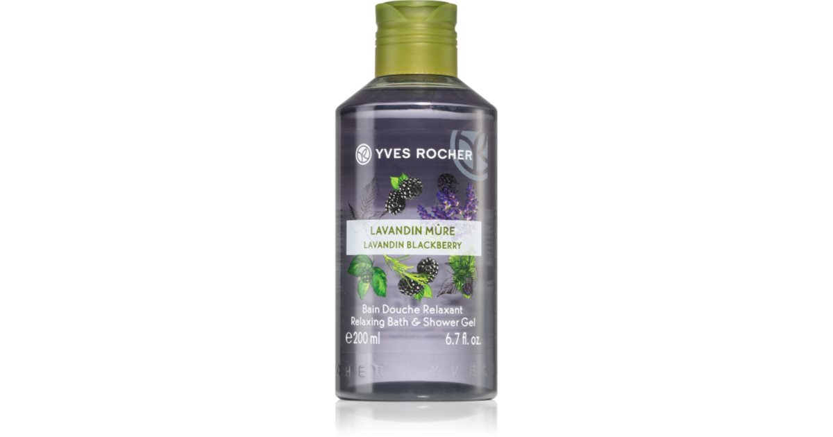 Yves Rocher Lavandin & Blackberry Relaxing Shower Gel notino.ie