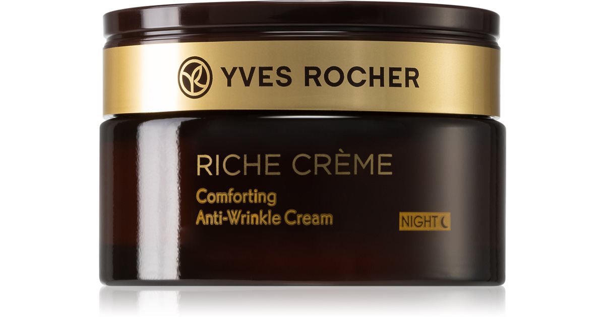 Yves Rocher Riche Créme traitement de nuit anti-rides | notino.fr