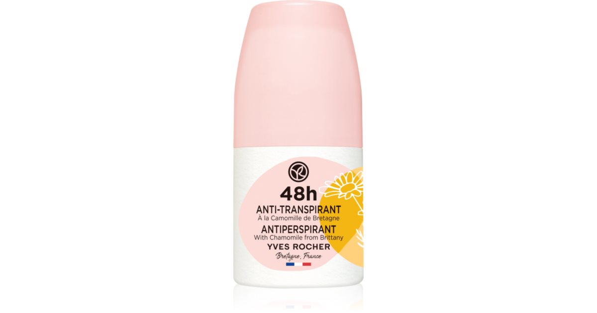 Yves Rocher 48 H RollOn Antiperspirant Med kamomill notino.se