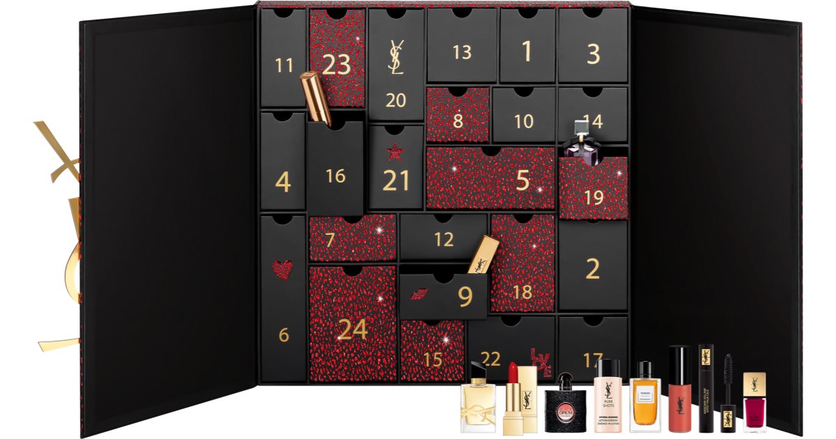 Yves Saint Laurent Advent Calendar calendário do Advento notino.pt