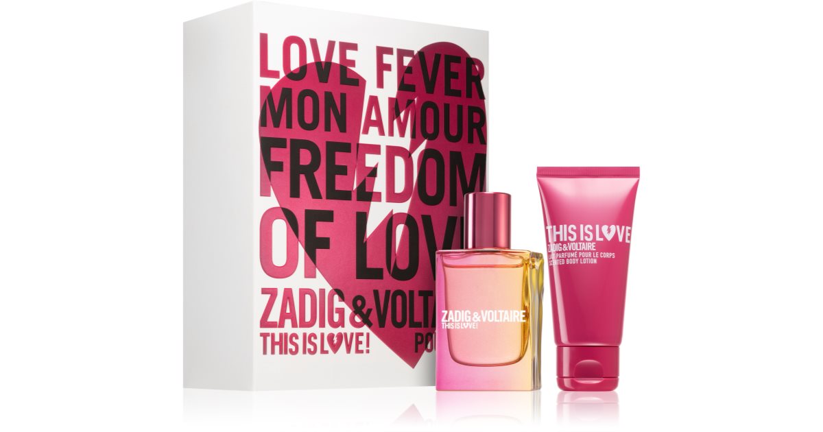 Zadig & Voltaire This is Love! Pour Elle Geschenkset für Damen