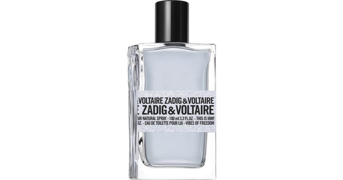 Zadig & Voltaire THIS IS HIM! Vibes of Freedom eau de toilette for men notino.co.uk