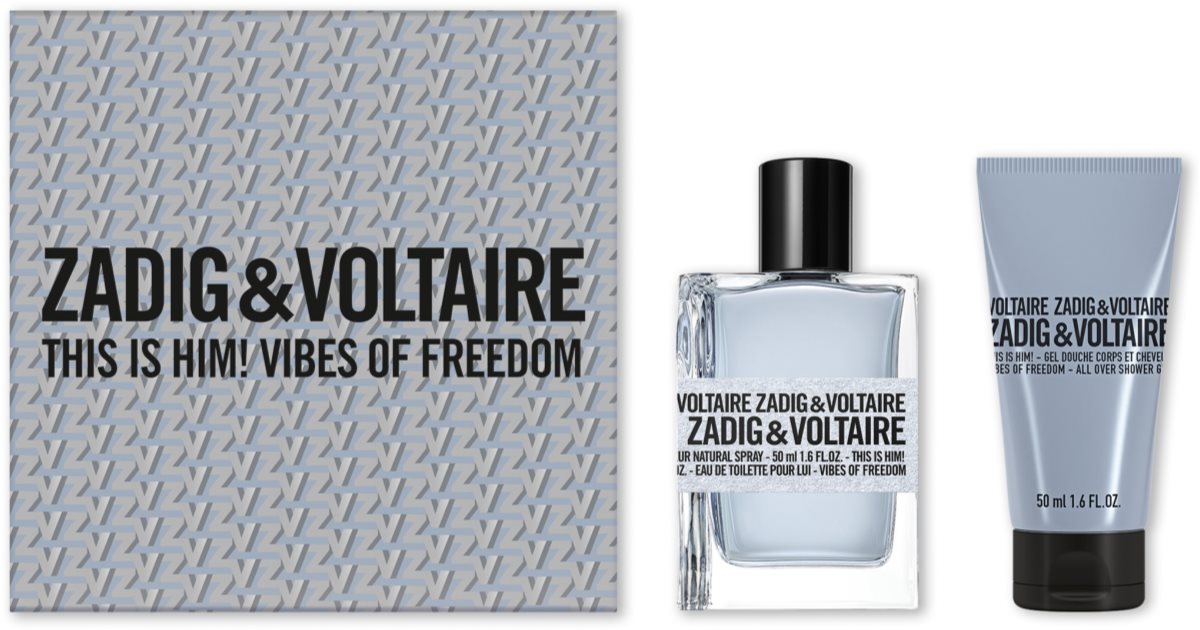 Zadig Voltaire THIS IS HIM Vibes of Freedom gift set for men