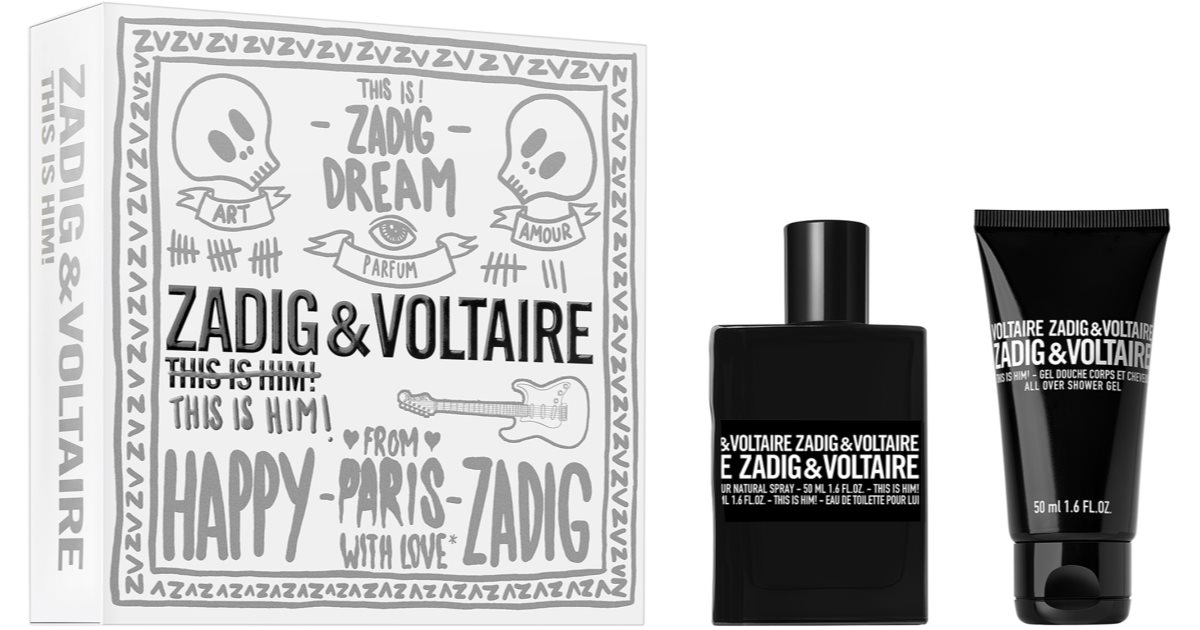 Zadig Voltaire THIS IS HIM Set Gift Set for men notino.ie