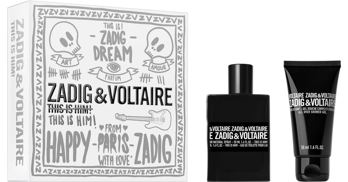 Zadig & Voltaire THIS IS HIM! XMAS Set coffret cadeau pour homme ...