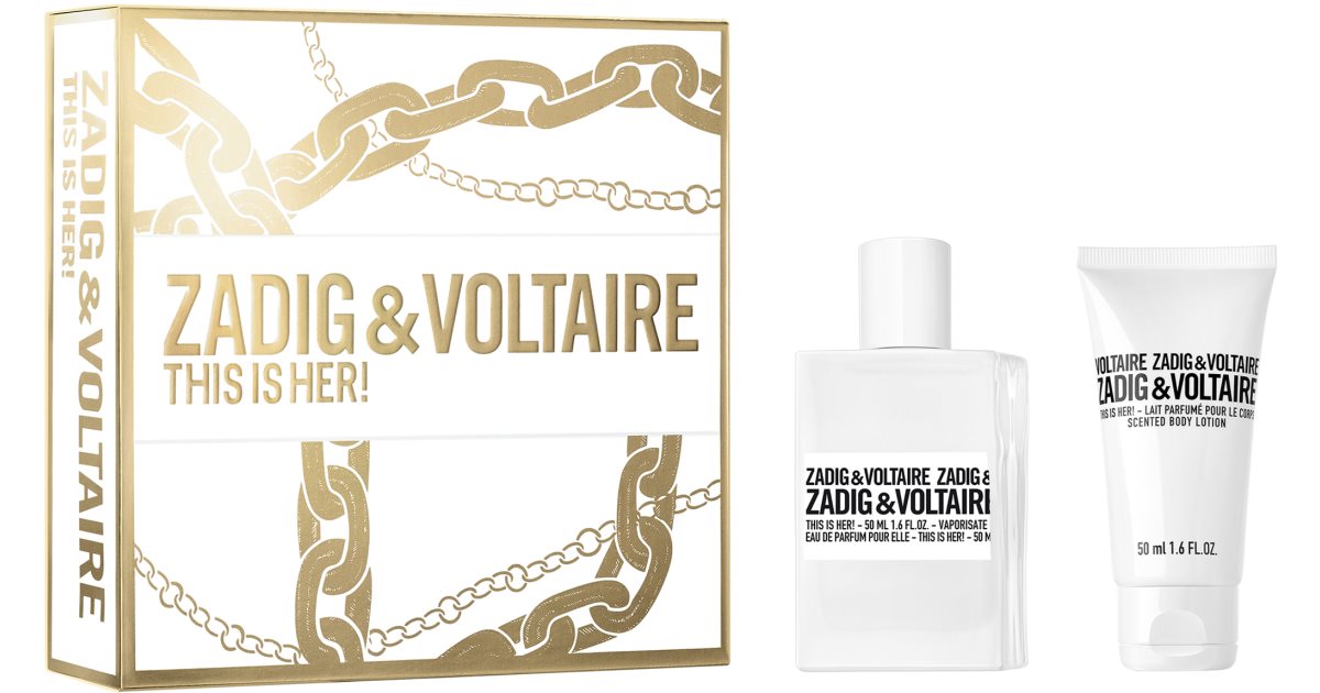 Zadig & Voltaire THIS IS HER! подарунковий набір для жінок Великий ...