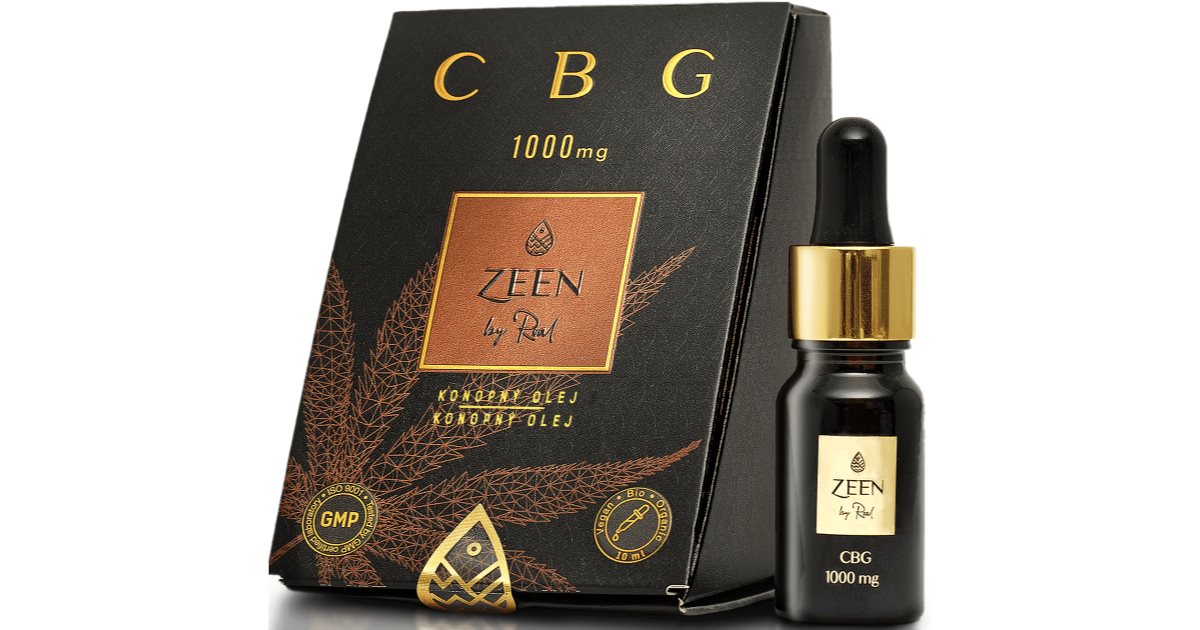 Roal ZEEN by Roal CBG 1000 mg olio di canapa con coenzima Q10 | notino.it