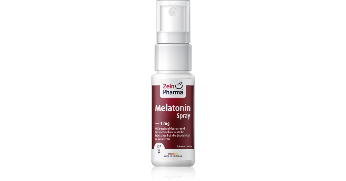 ZeinPharma Melatonin 1 Mg Spray Przy Problemach Ze Snem I Zasypianiem