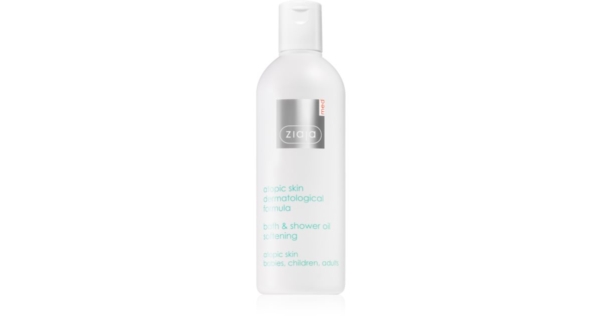 Ziaja Med Atopic Dermatitis Care shower and bath oil for atopic skin in ...