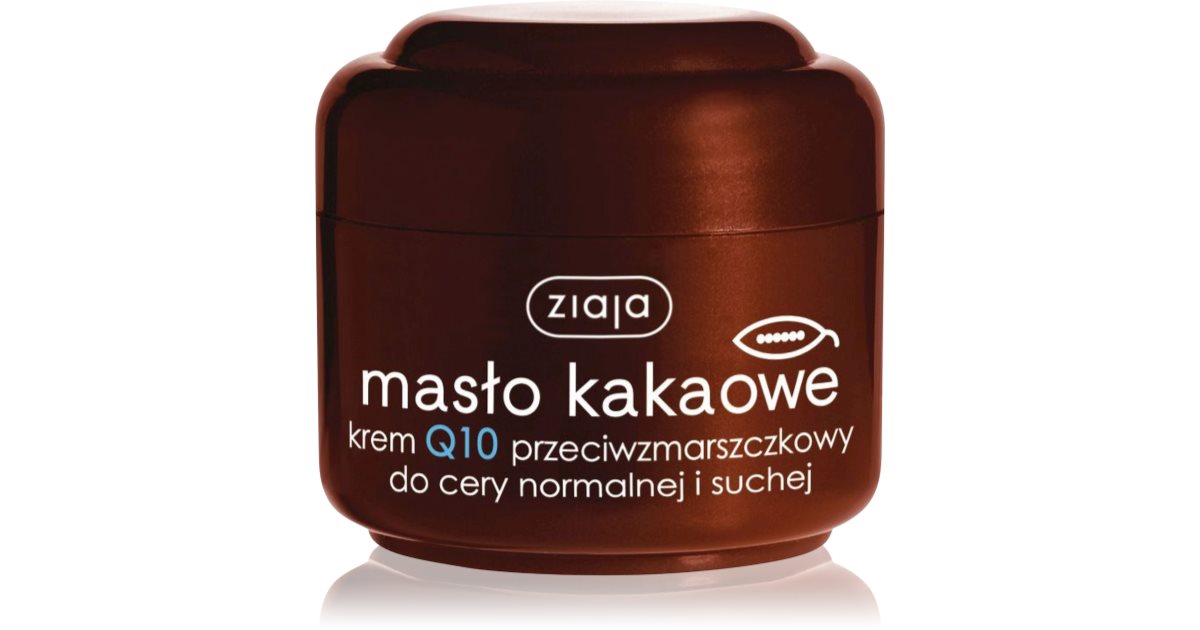Ziaja Cocoa Butter antiwrinkle cream with coenzyme Q10 notino.co.uk