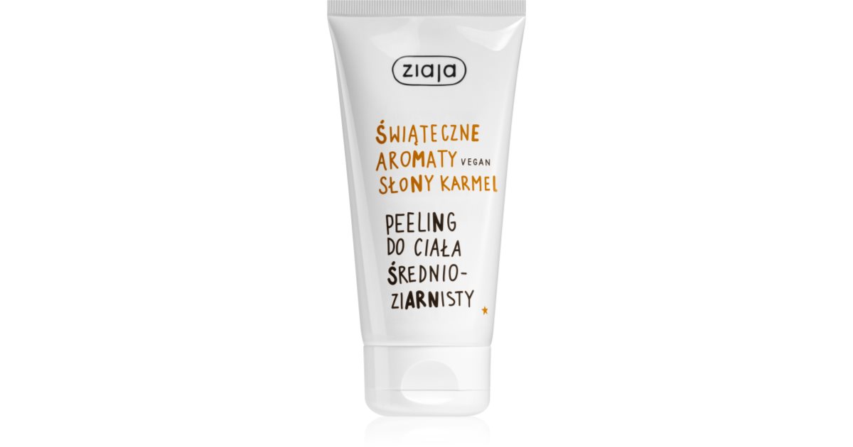 Ziaja Salted Caramel purifying body scrub notino.co.uk