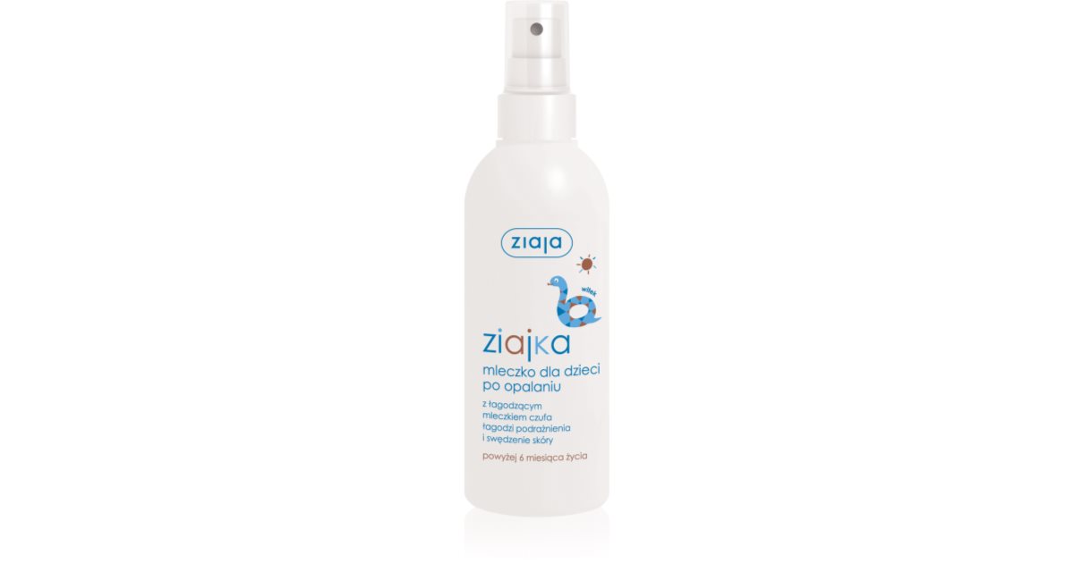 Ziaja Ziajka aftersun lotion for children notino.co.uk