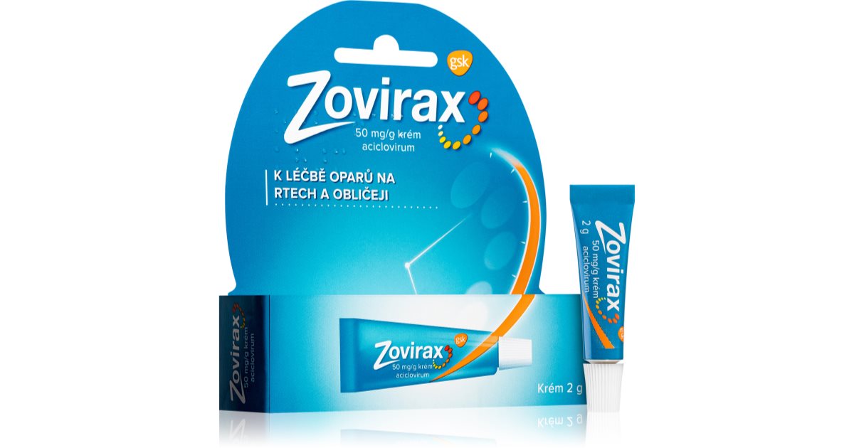 Zovirax Zovirax 50 mg/g krém na opary notino.cz